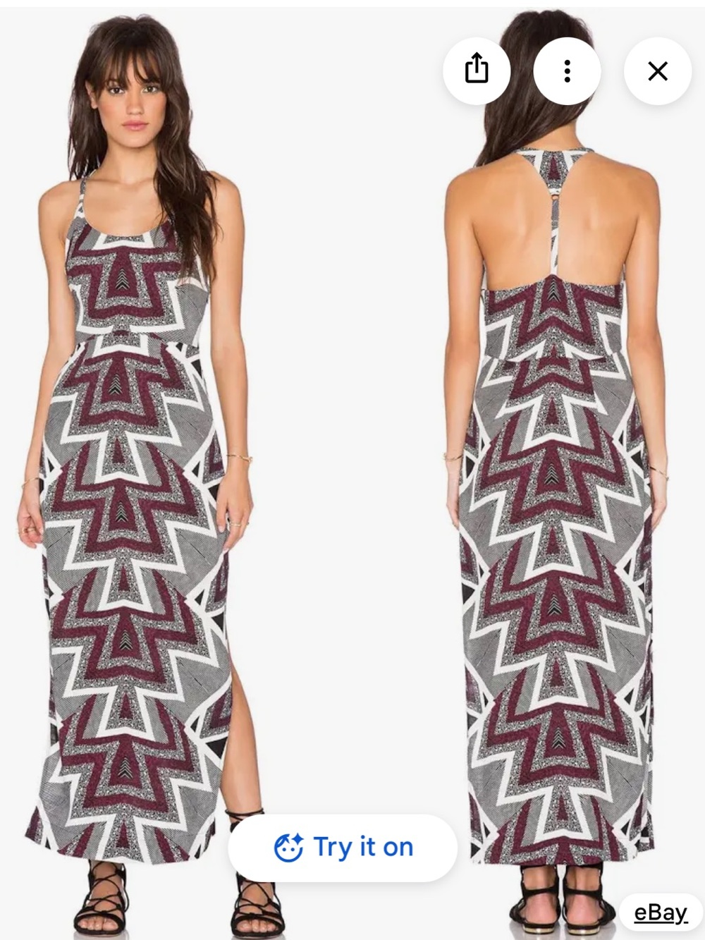 Serves You Right printed maxi dress by Free People